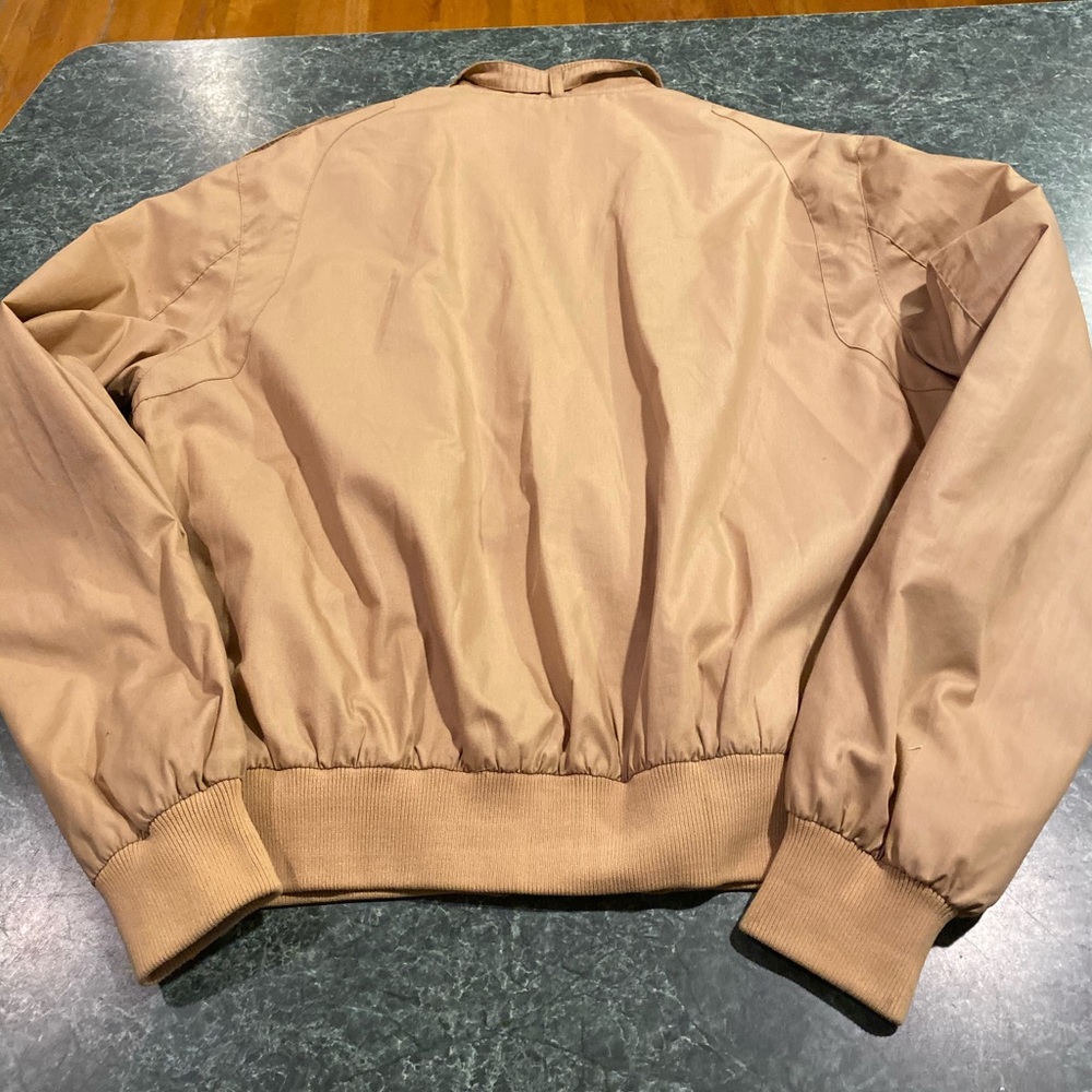 Vintage Members Only Tan Jacket Size Large (46) - Picture 6 of 6